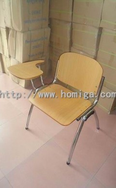 防火板培訓(xùn)椅, 防火板培訓(xùn)椅圖片, 帶寫(xiě)字板的防火板培_佛山